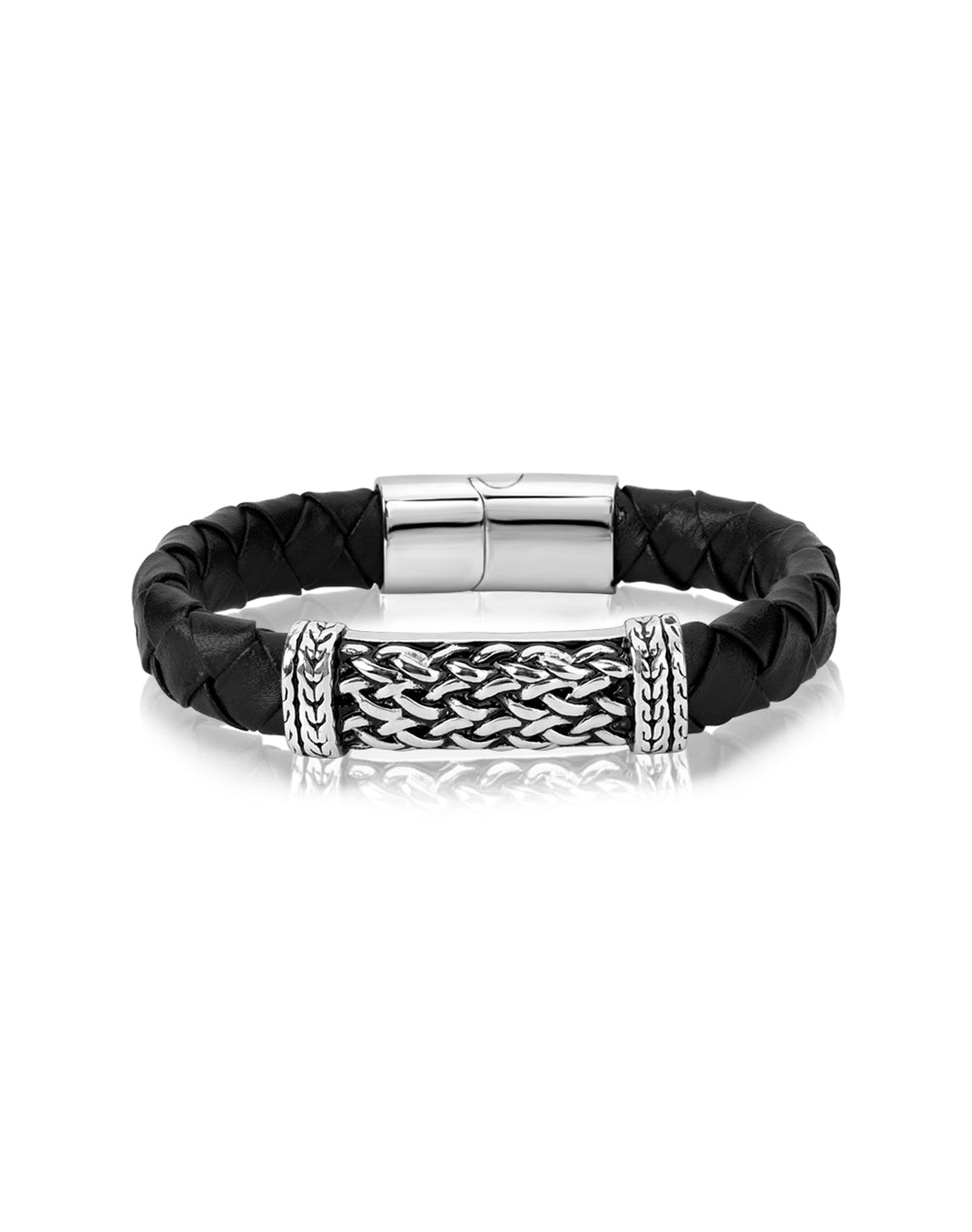Braided Stainless Bracelet | Steel