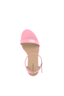 The Brenna Patent Flat | Pink