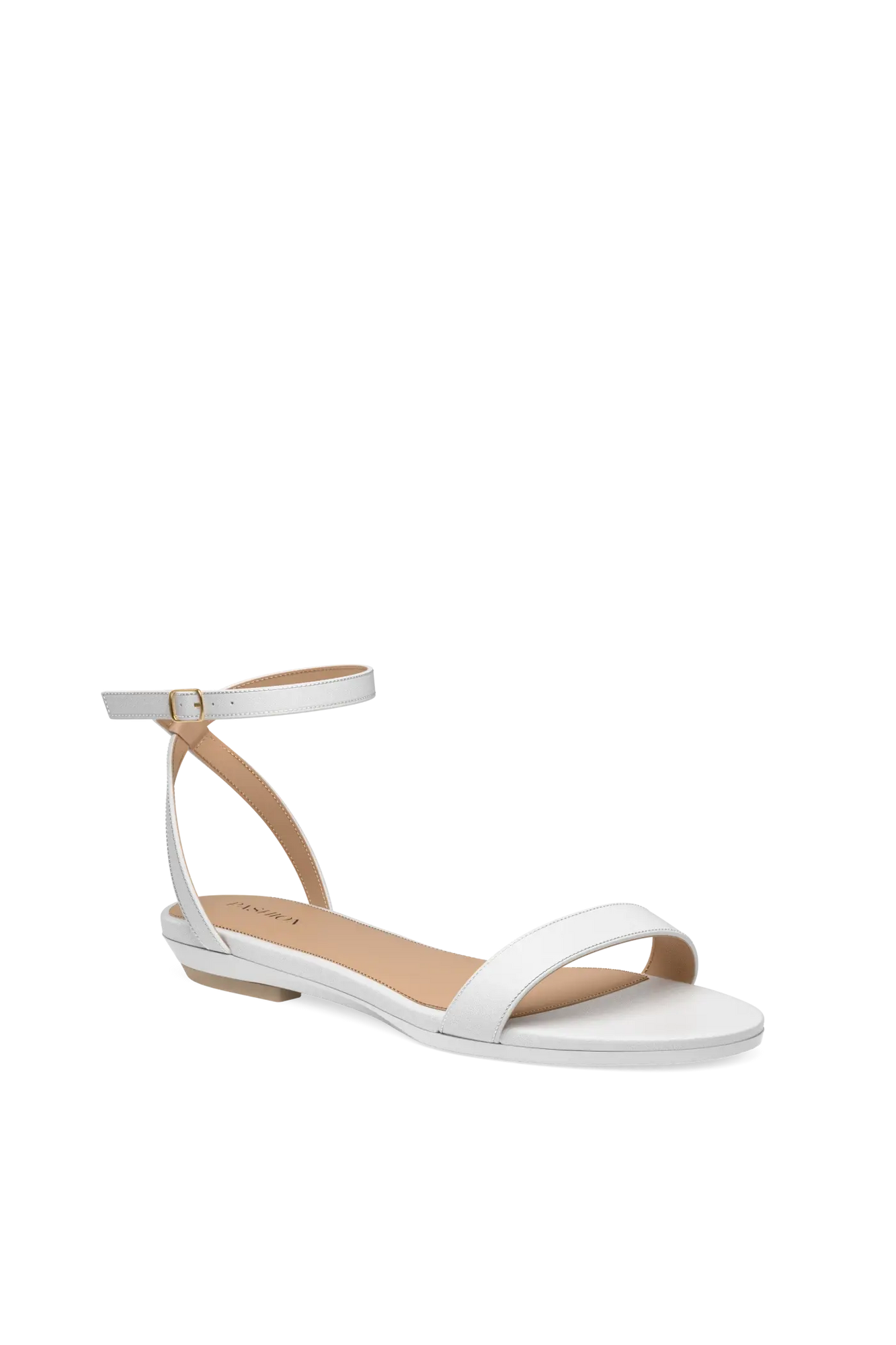 The Brenna | White Leather