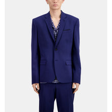 Bright Wool Suit Jacket | Men | Dark Blue