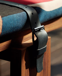 Stacked Bench in Olivewood | Blue