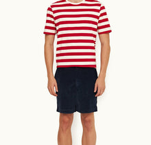 Bulldog Corduroy Corduroy Drawcord Mid-Length Shorts | Midnight Navy