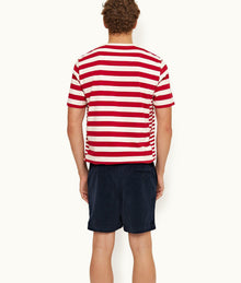 Bulldog Corduroy Corduroy Drawcord Mid-Length Shorts | Midnight Navy