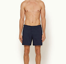 Bulldog Cotton Twill Mid-Length Shorts | Navy