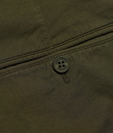 Bulldog Cotton Twill Mid-Length Shorts | Palm