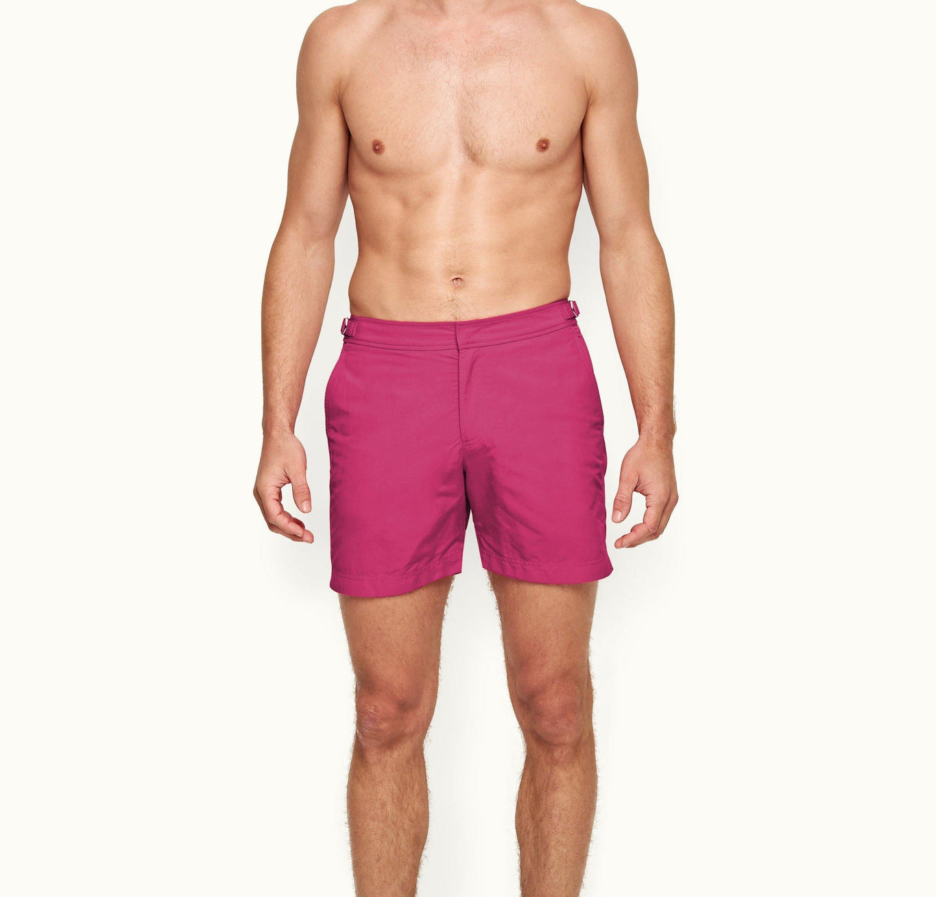 Bulldog Mid-Length Swim Short | Sunset Pink