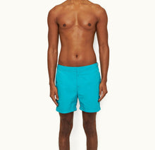 Bulldog Mid-Length Swim Shorts | Crystal Sea