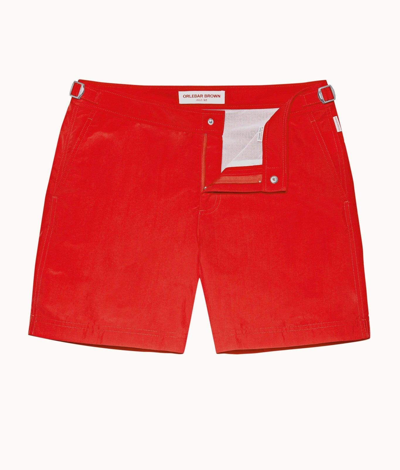 Bulldog Mid-Length Swim Shorts | Rescue Red