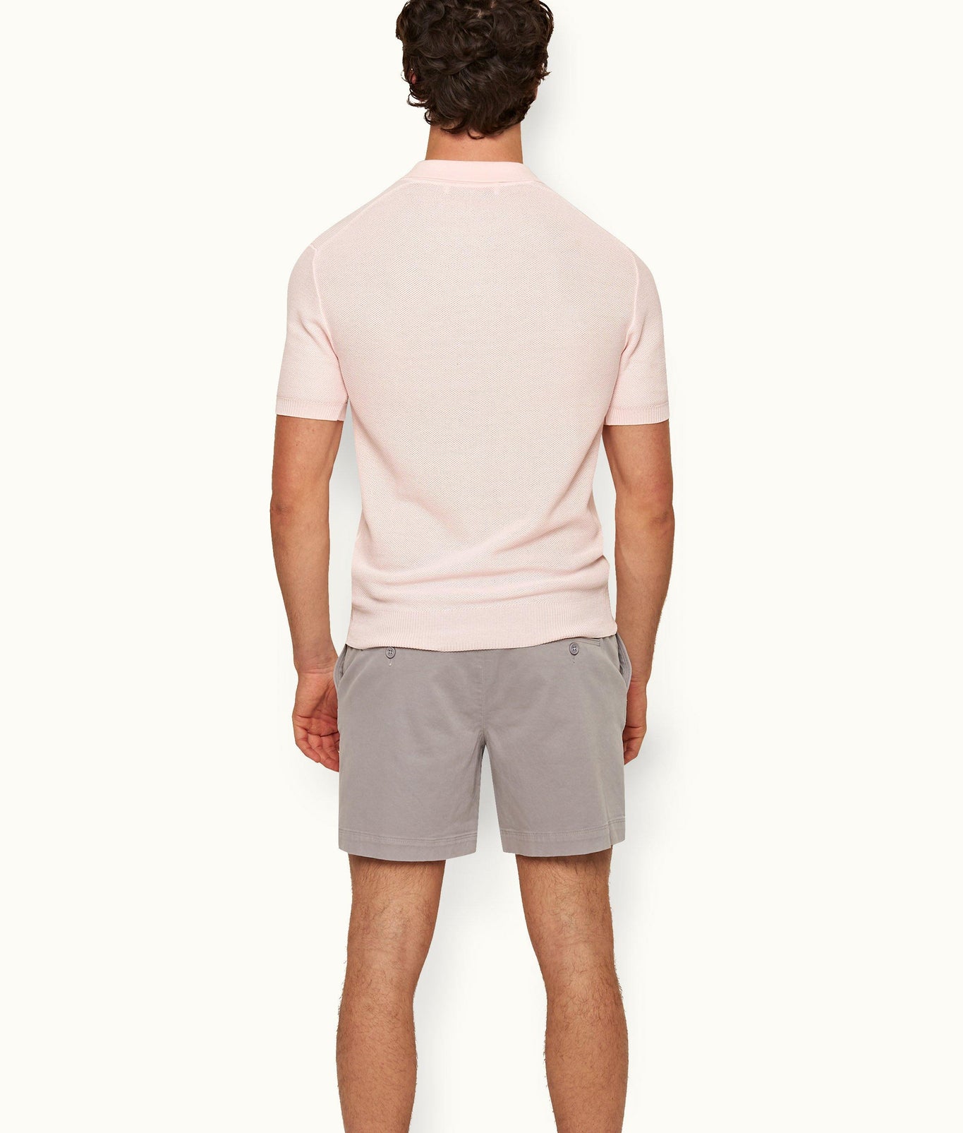 Bulldog Stretch-Cotton Mid-Length Stretch-Cotton Shorts | Powdered Slate