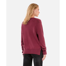 Burgundy Cashmere Sweater | Women | Aubergine