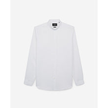 Buttoned Shirt With Officer Collar | Men | White