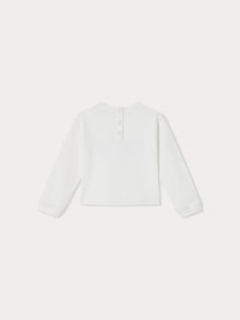 Girl | Claudia Sweatshirt | Milk White
