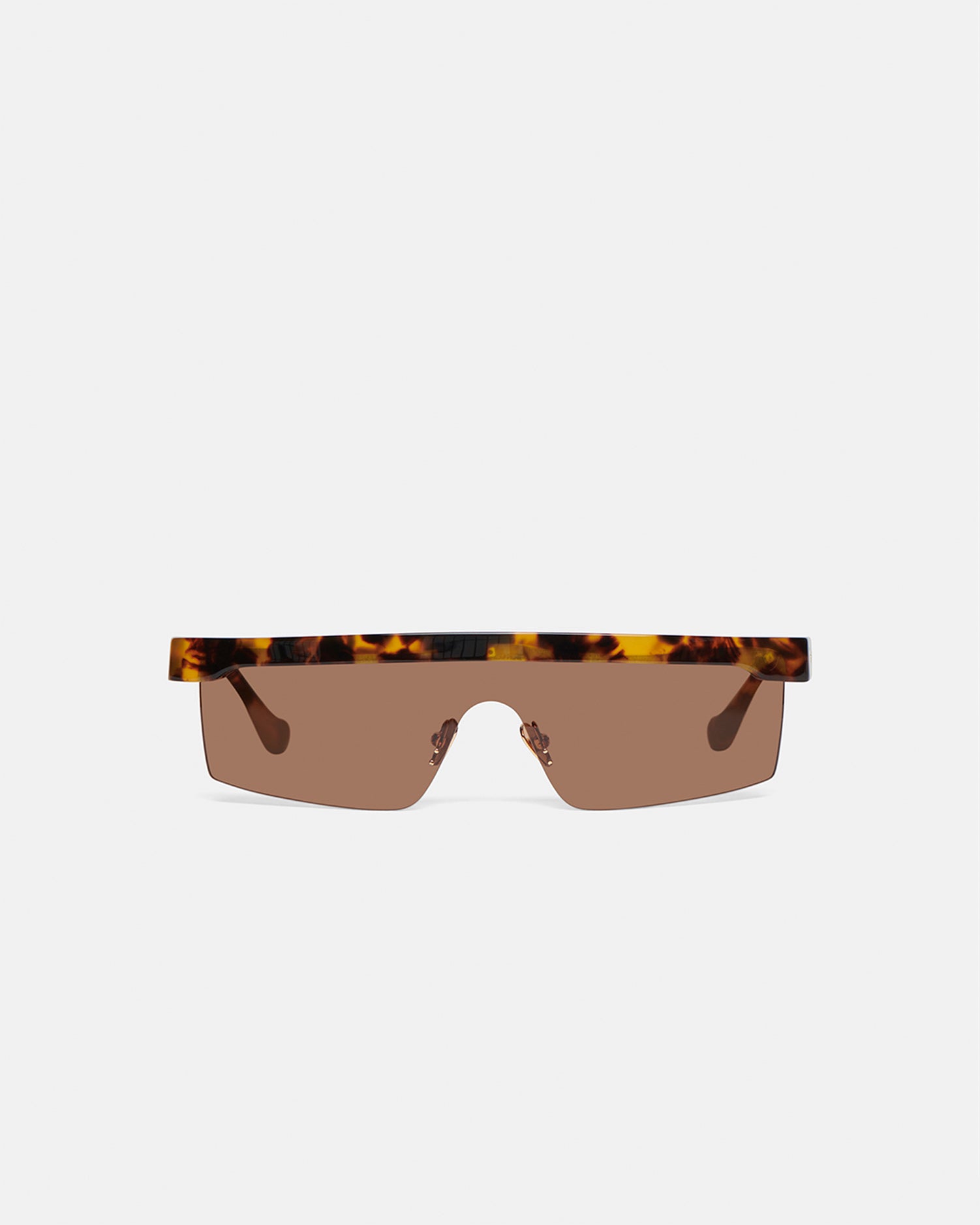 Unisex | Callias Bio-Plastic Sunglasses | Dark Amber