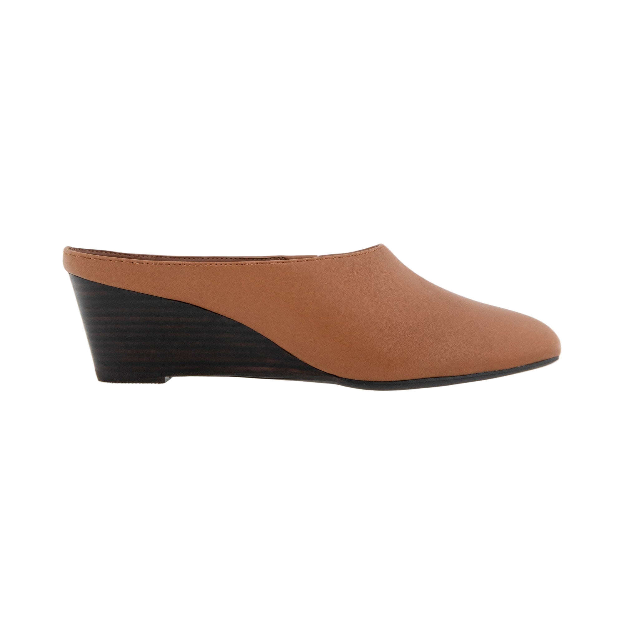 Camia Mule | Tan Leather