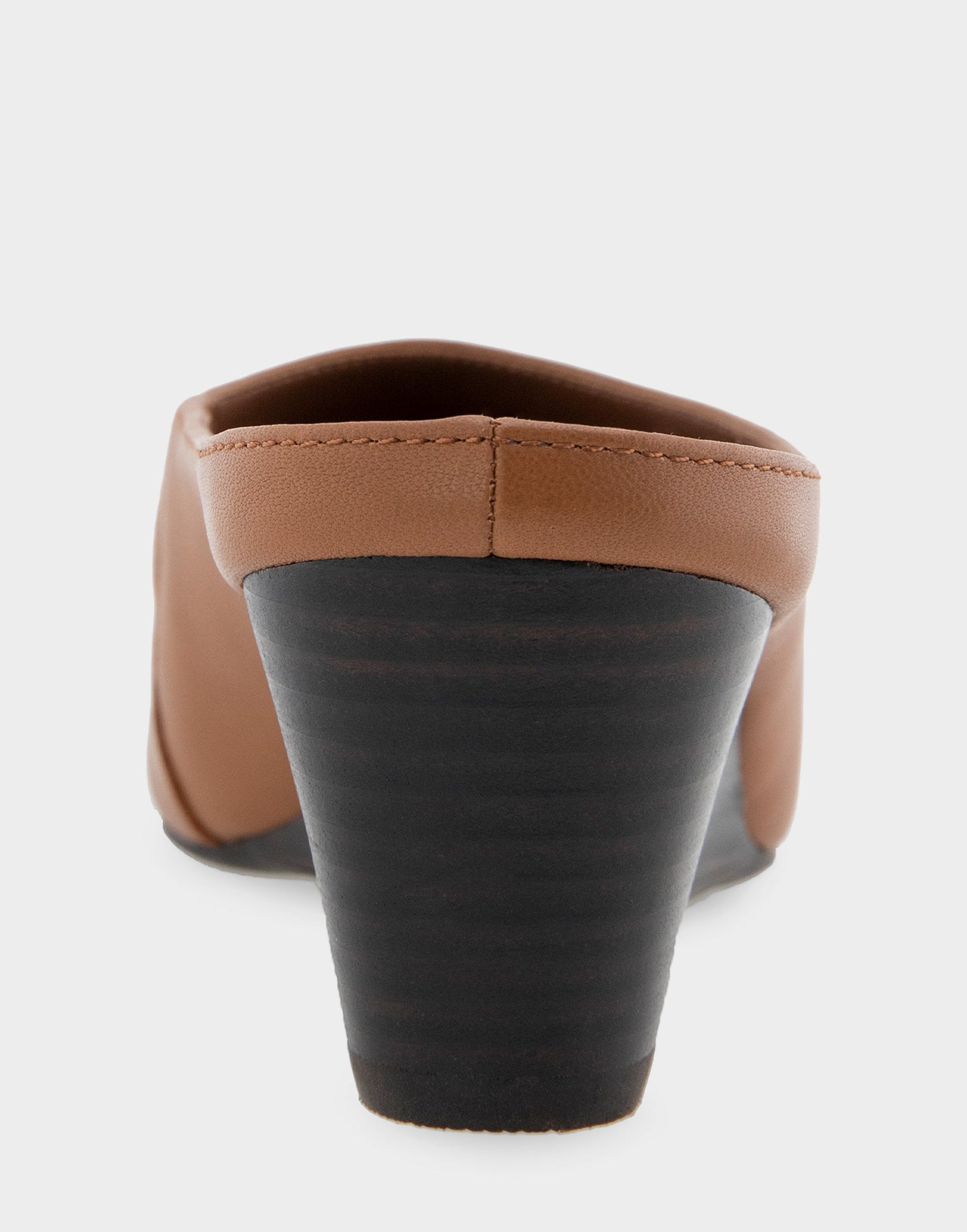 Camia Mule | Tan Leather