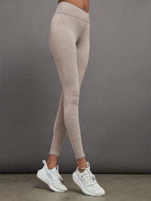 Wrap Legging in Heather Melt | Heather Oatmeal