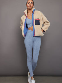 Wrap Bra in Heather Melt | Quiet Harbor