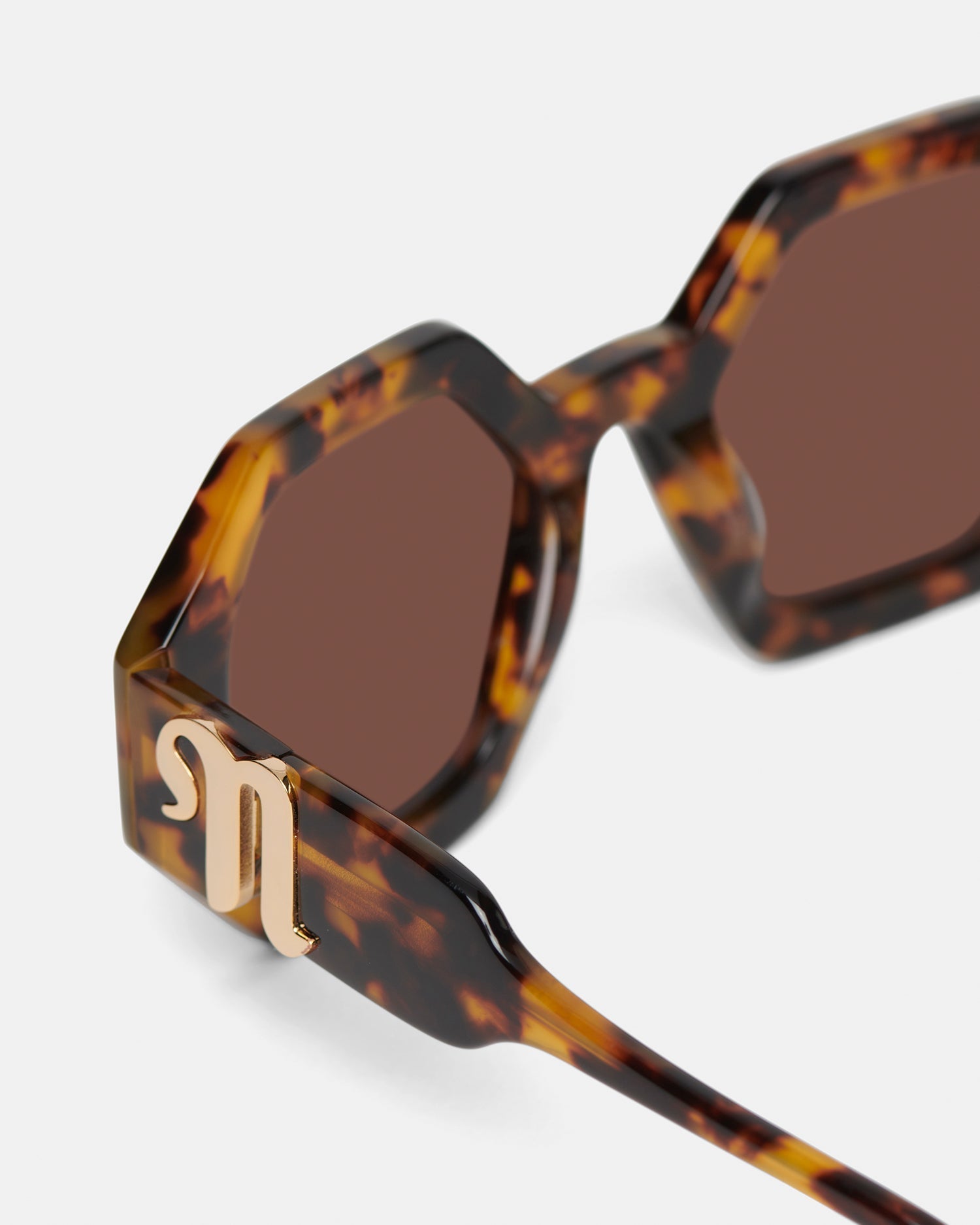 Unisex | Carlen Bio-Plastic Sunglasses | Dark Amber