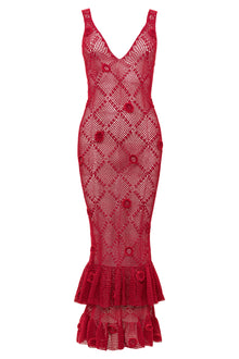 Vani Crochet Dress - Final Sale-Carolina K