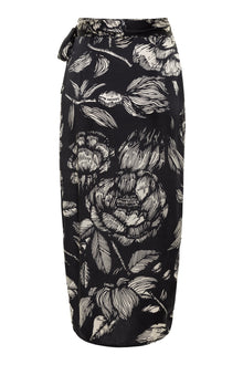 Loren Wrap Skirt - Final Sale-Carolina K