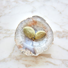 Cascita Bowl | Pure Silver-Plated | Natural Agate