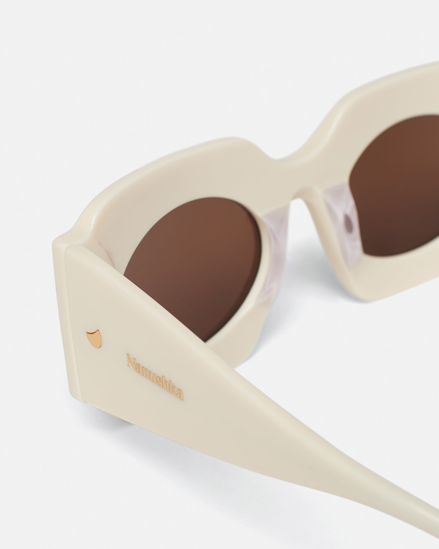 Unisex | Cathi Bio-Plastic Square-Frame Sunglasses | Shell