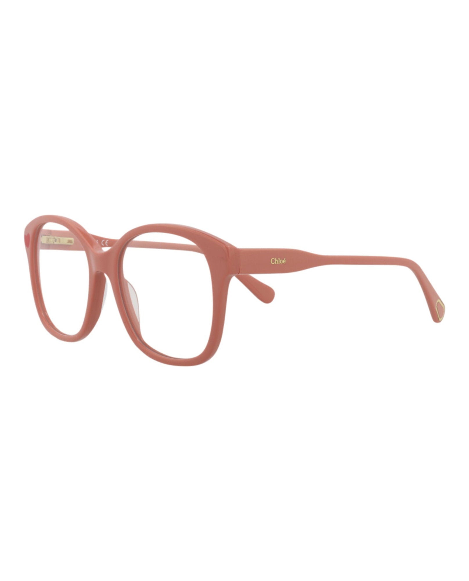 (Kids) Chloe Square Acetate Optical Frames | Pink