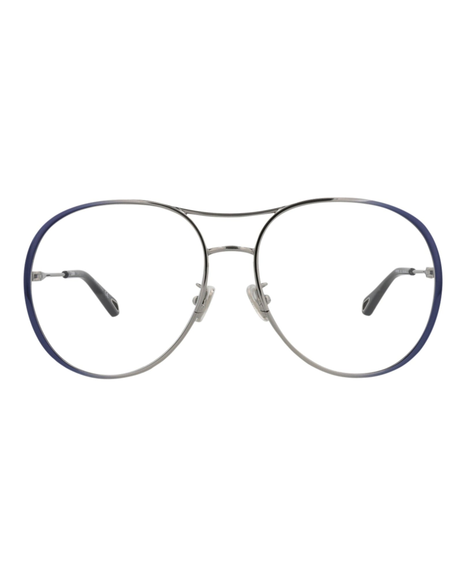 Chloe Aviator Metal Optical Frames | Blue