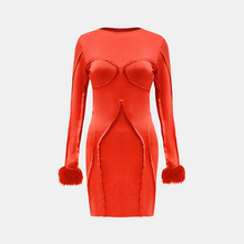 OW Collection CIARA Mini Dress Account 022 - Red