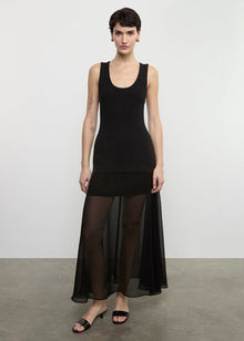 Boucle Knit Tunic | Black