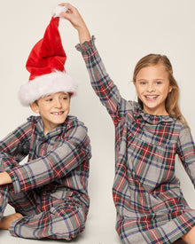 Girl's Brushed Cotton Scarlett Nightgown in Westminster Tartan in Westminster Tartan#Color_Westminster Tartan