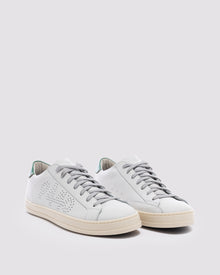 Men | John Sneaker | White/Green