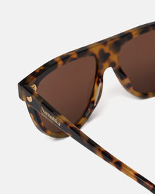 Unisex | Coleen Bio-Plastic Sunglasses | Dark Amber