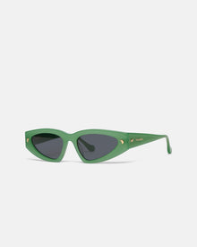 Unisex | Crista Bio-Plastic D-Frame Sunglasses | Green