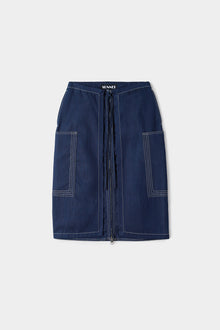 Cargo Double Skirt | Women | Blue