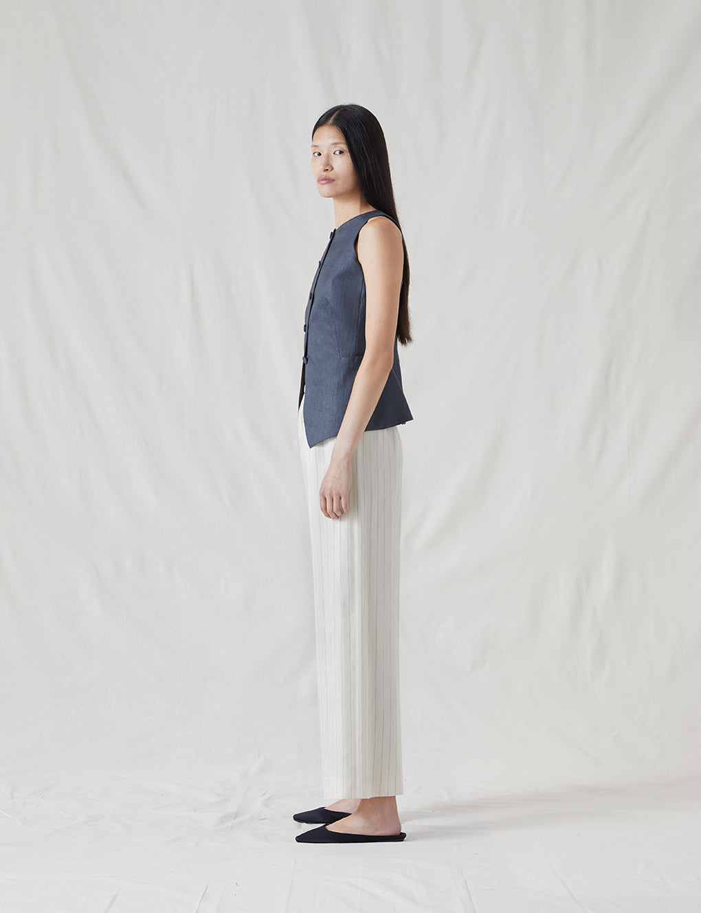 Womens | The Relaxed Pants | Wide Stripe