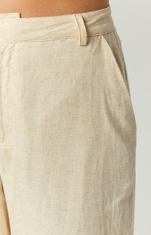 Cabo Linen Blend Pants | Cream