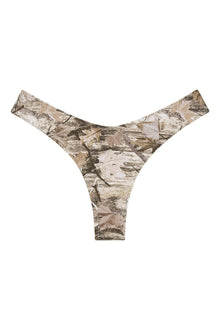Lulu Zig Zag Stitch Bikini Bottom | Camo