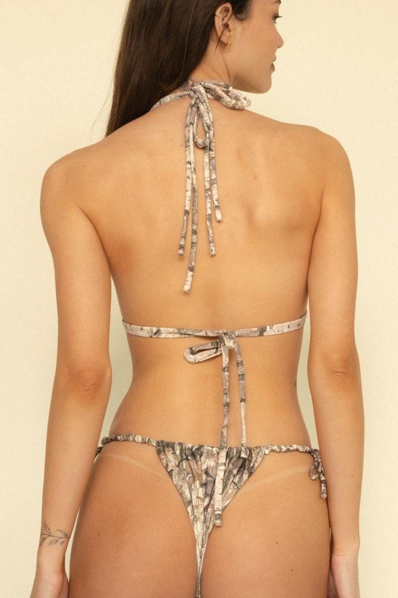 Euro Bow Bikini Top | Camo