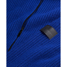 Cardigan With Zipper | Men | Electric Blue