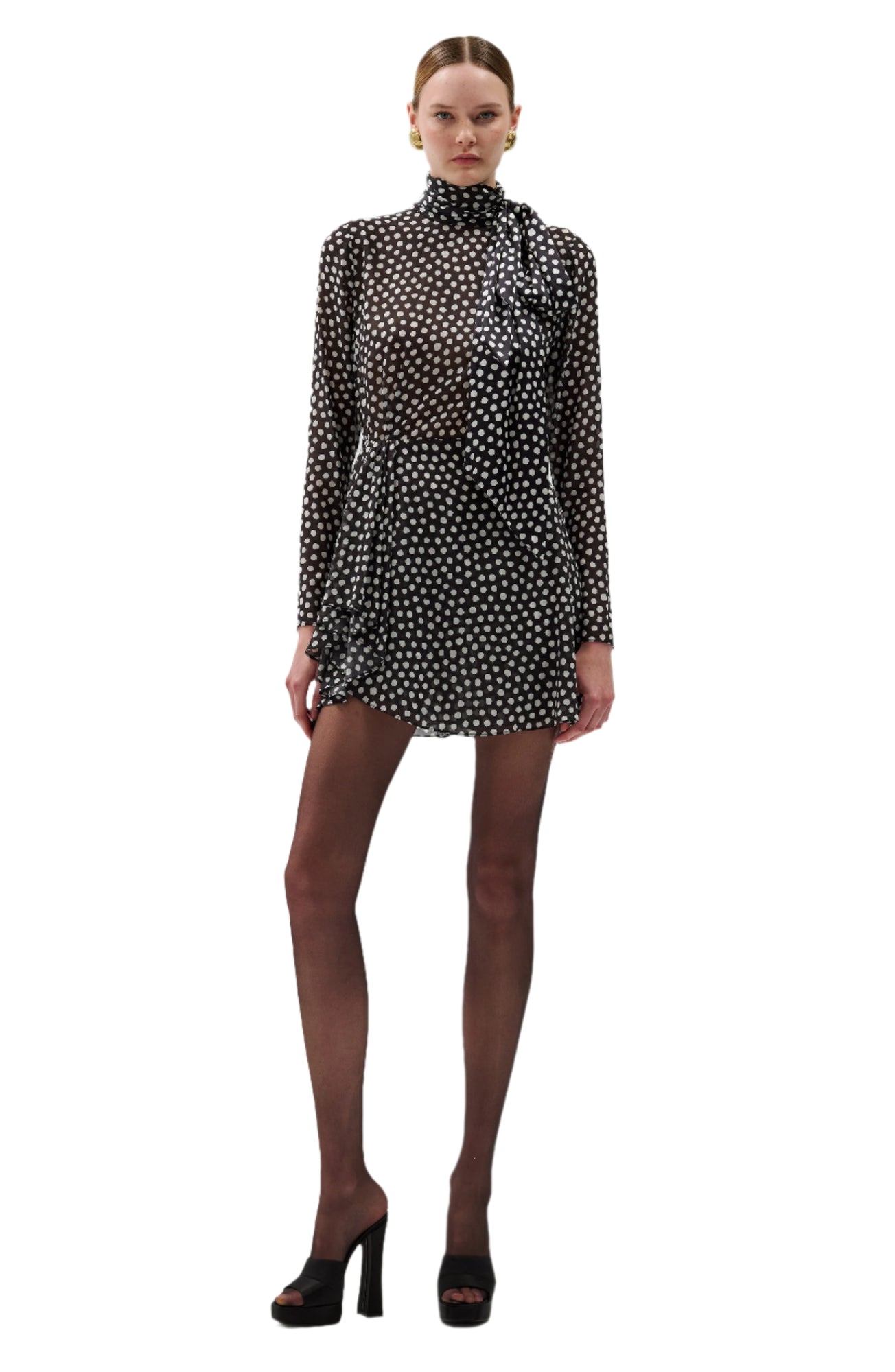 Carlotta Dress | Black Ivory