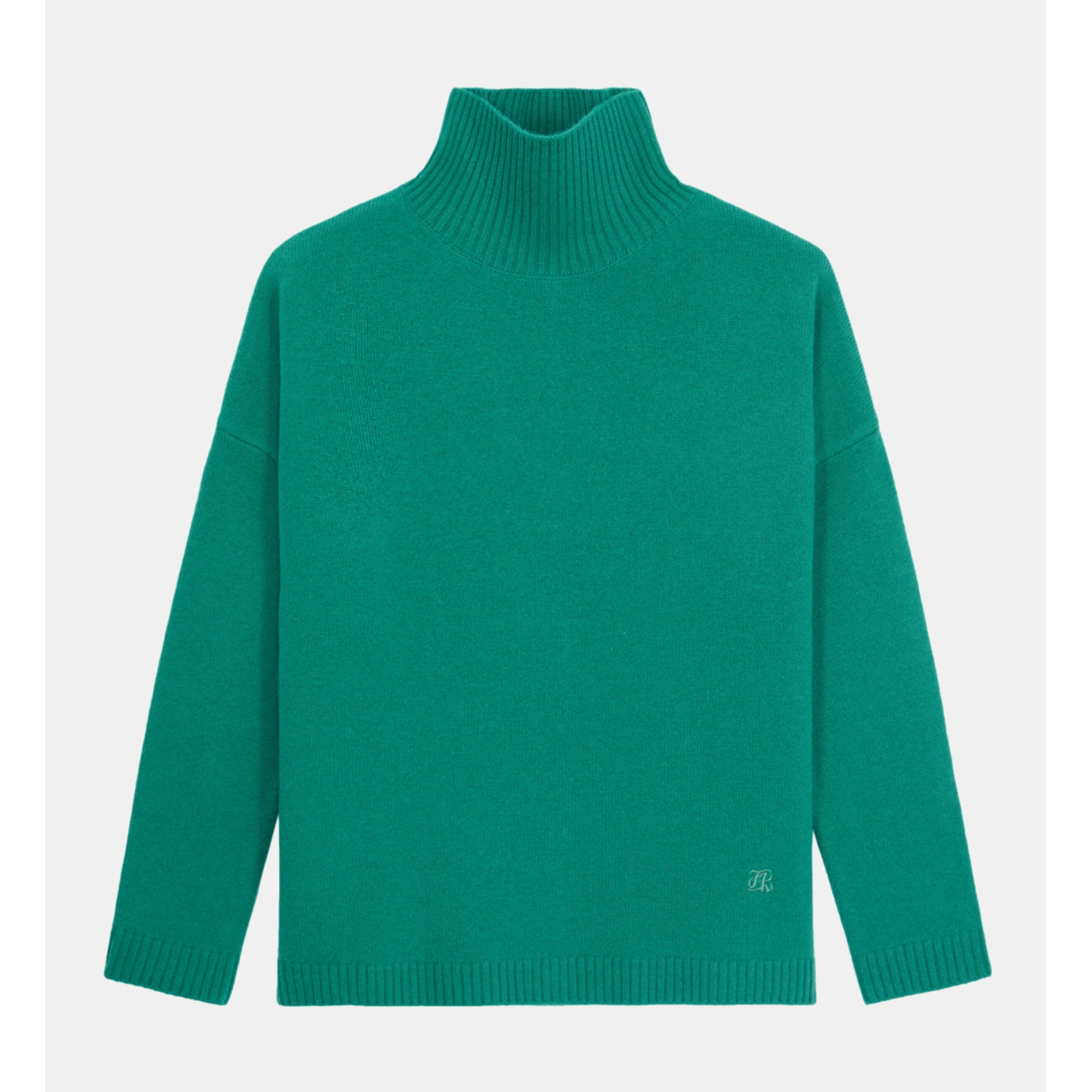 Cashmere-Blend Sweater | Women | Green