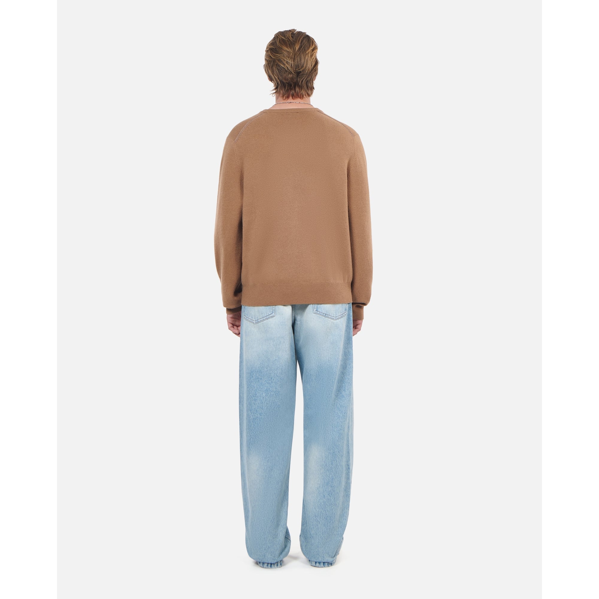 Cashmere Sweater | Men | Dark Camel