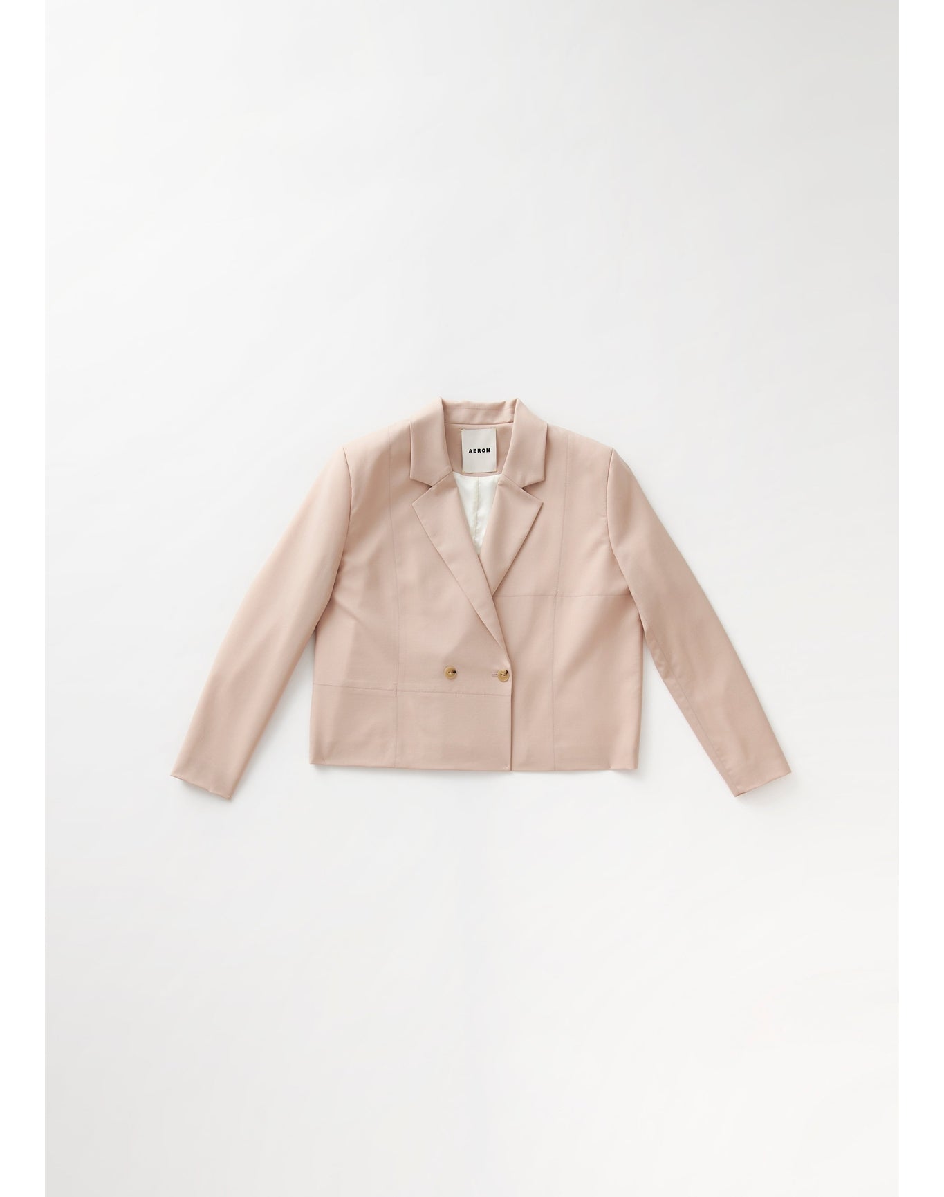Ceecee | Cropped Blazer | Pale Rose