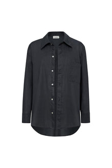 Long Sleeve Button Down Shirt | Charcoal