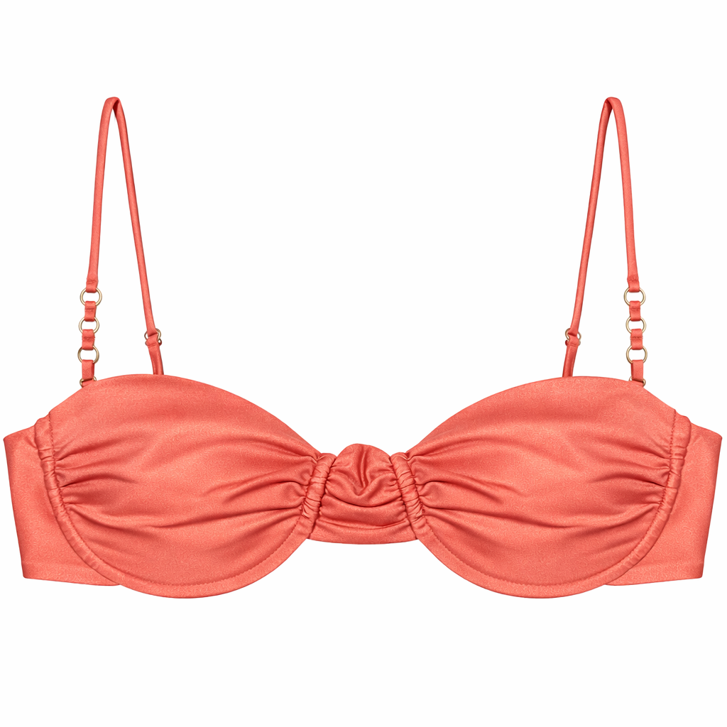 Raina Top | Coral Sheen