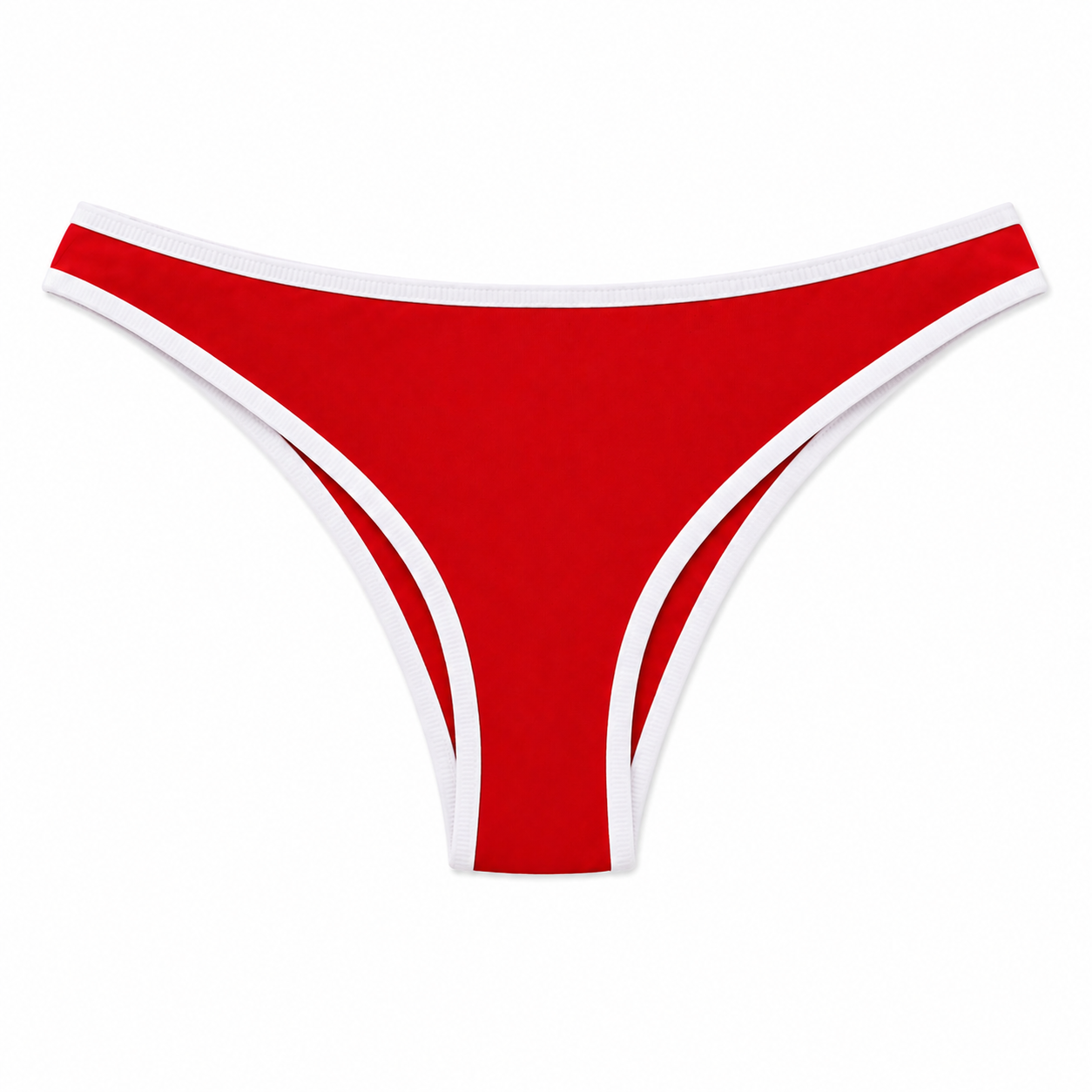 Most Wanted Bottom | Red w/ White Contrast