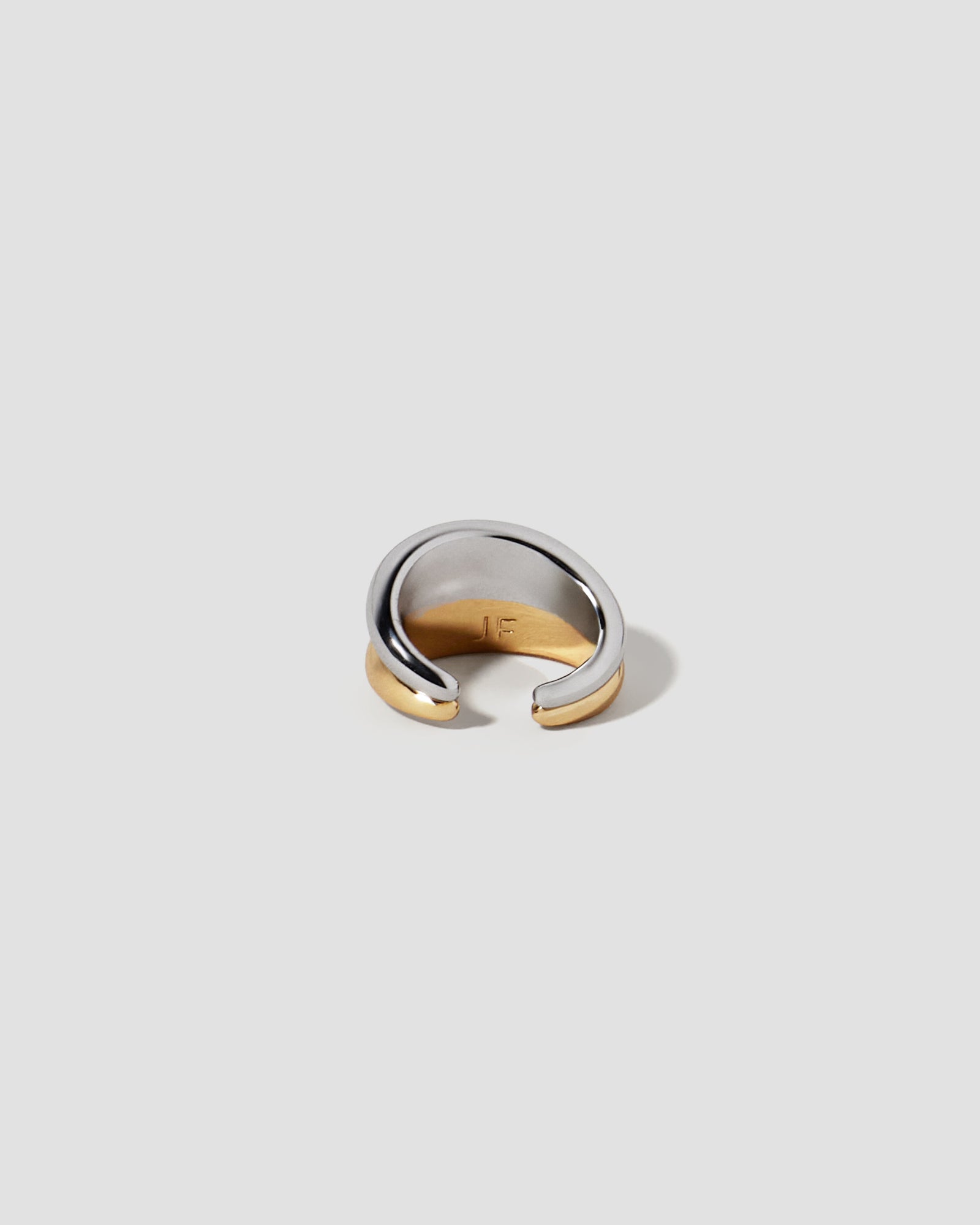 Chavez Ear Cuff | Two Tone & Yellow Gold