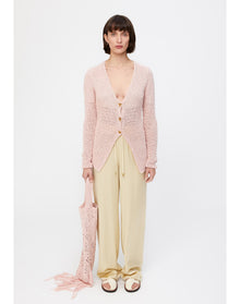 Cielo | Drawstring Satin Pants | Champagne