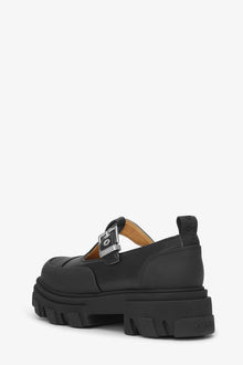 Cleated Mary Jane Shoes | Black